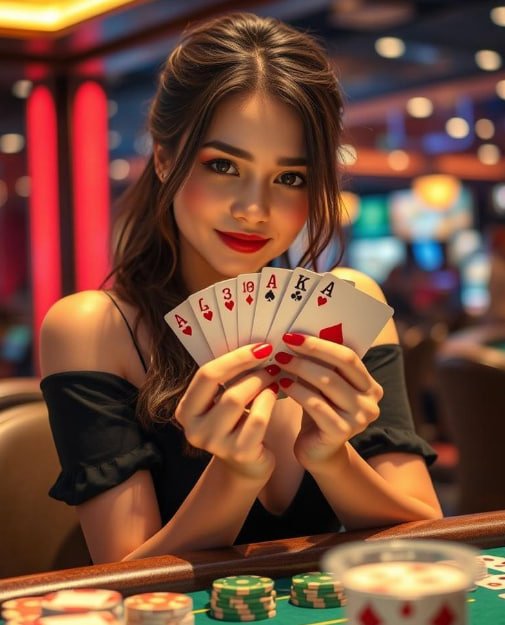 Person using smartphone to complete a GCash deposit on taa777 gaming platform